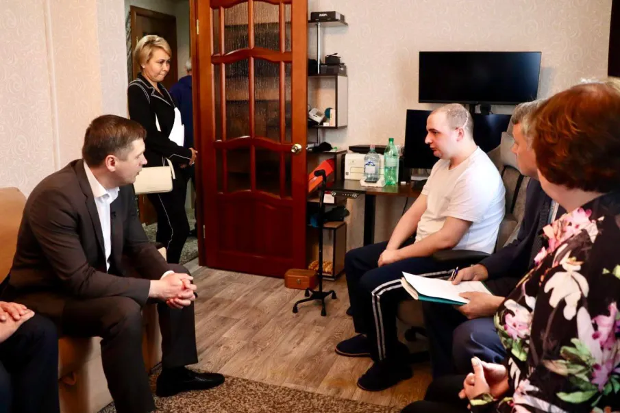 Андрей Гнеушев встретился с ветеранами СВО Сергачского округа   